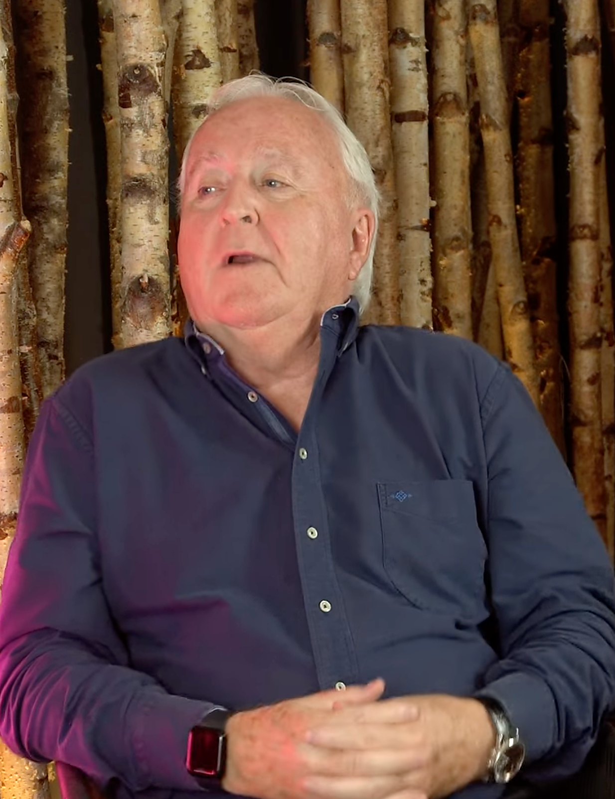 Lawrie Philpott recording No Bullsh*t Talks